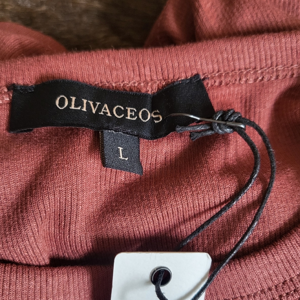 NWT Olivaceous Cropped Rayon Wrap Tee T Shirts Bulk Set of 3 sizes S M L - Picture 13 of 14